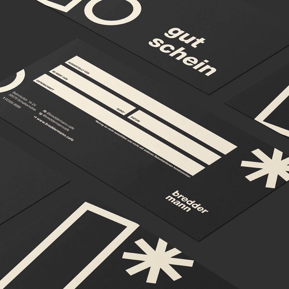 A87 Design Büro, Lüdenscheid, Werbeagentur, Grafik, Kommunikation, Corporate Design, Branding, Markendesign, Logo, UX / UI Design, Interface, Front-End, Kampagne, Plakat, Webdesign, Sauerland, Fotoshooting, Breddermann, Kunst- und Kulturcafe, Gastronomie, Restaurant, Schalksmühle, NRW, Nordrhein-Westfalen